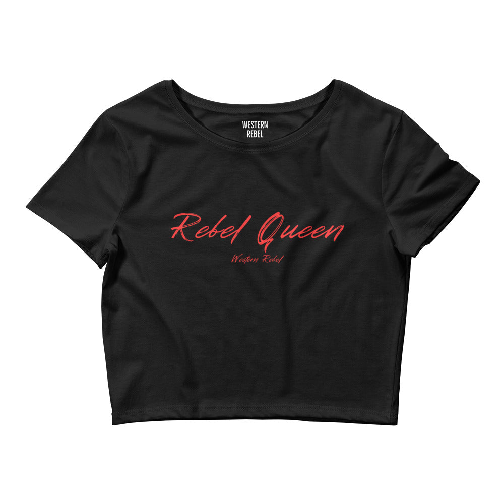 Rebel Queen Crop Tee